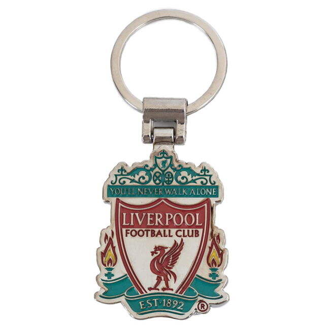Liverpool FC Boxed Crest Keyring - official style