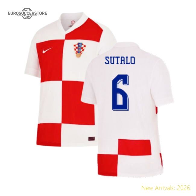 Croatia 2024-2025 Authentic Home Jersey (cro) Timeless Slim