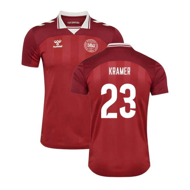 Womens Denmark A Team Elite Quality Home Professional Jersey