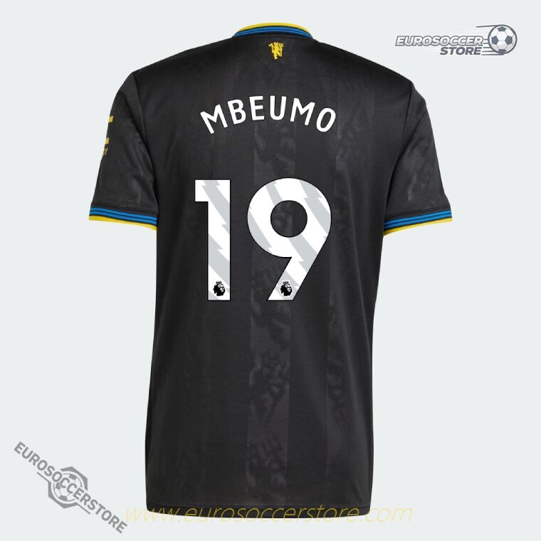 Manchester United 25-26 Third Version MBEUMO 19 Football Jersey