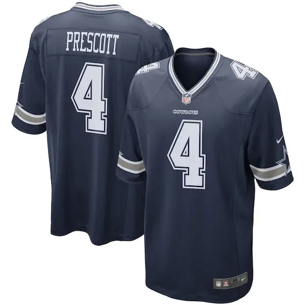 Performance Dallas Cowboys Game Jersey - Premium Navy NFL Fan Jerse...