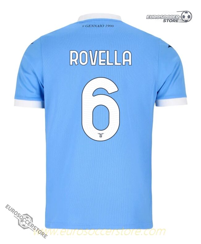 Lazio Home ROVELLA 6 Football Jersey 25-26 Season