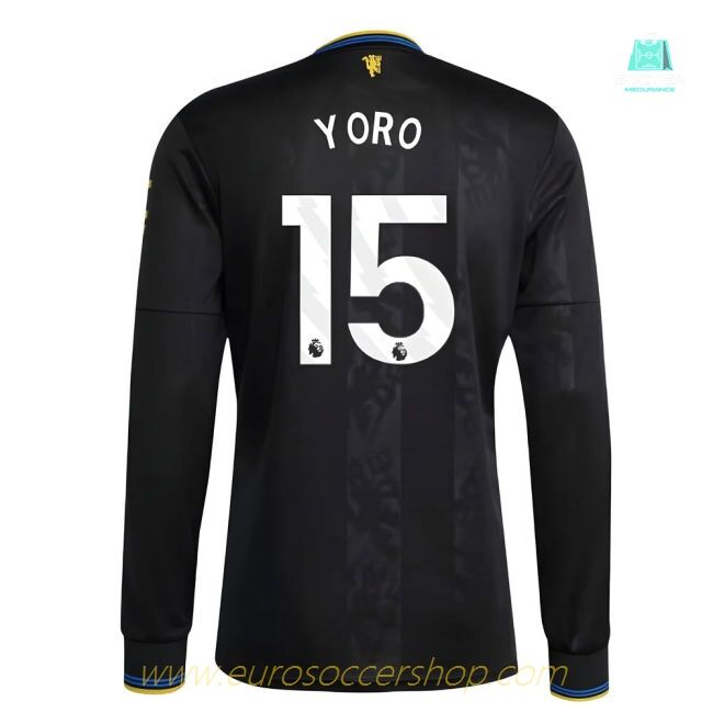 2025-2026 Man Utd Long Sleeve Third Shirt (Yoro 15)