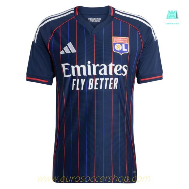 2025-2026 Olympique Lyon Away Shirt (Mikautadze 69)
