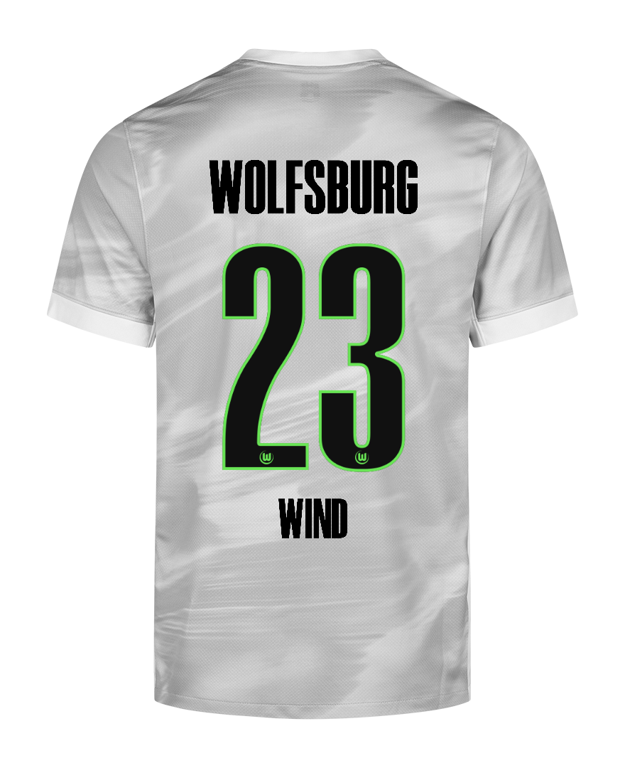 Wolfsburg Away WIND 25-26 Season Jersey Version 23