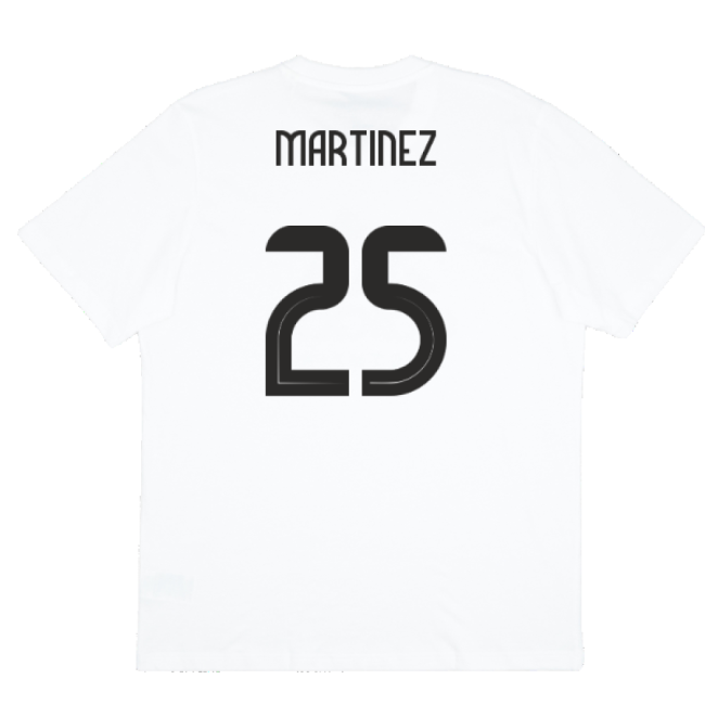 MARTINEZ 25 Argentina Senior Team Professional Grade Home Pro Shirt