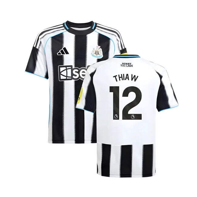 Newcastle Newcastle Home Shirt Kids Thiaw #12 High Performance Ded...