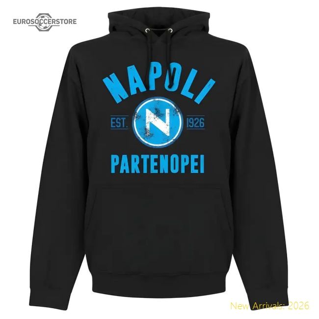 Luxury Azzurri Established Hoodie -black - Official Design