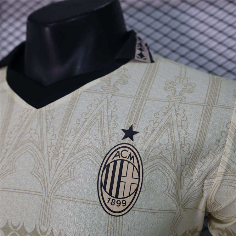 AC Milan 2425 Beige Shirt Authentic Version - Official Replica 9238