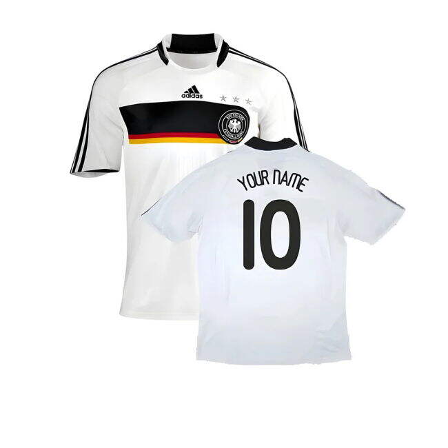Updated Breathable Germany Home Soccer Jersey (2)