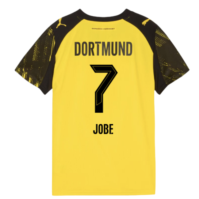 Borussia Dortmund official style Home Shirt 2025-2026 (Junior