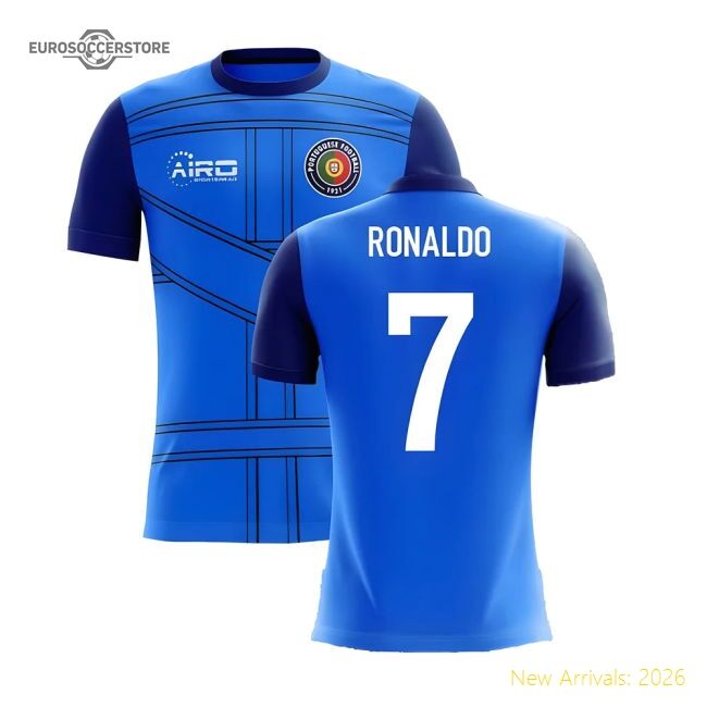 Ronaldo Portugal Premium Jersey (2025-2026) Trendy Timeless