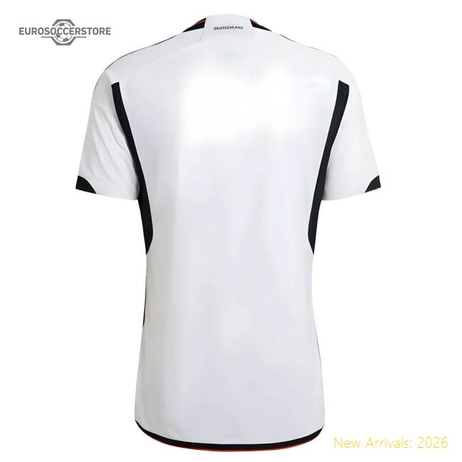 Durable Germany 2022-2023 Home Short Sleeve Shirt Retro Ventilation