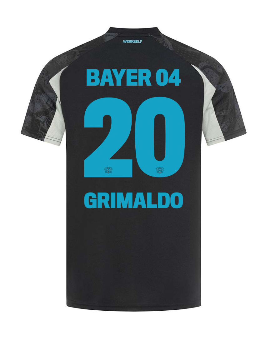 Bayer 04 Leverkusen GRIMALDO 20 Third Football Jersey for the 24-25 Season