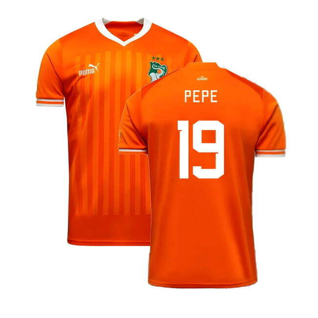 Exclusive Ivory Coast Home Exclusive Kit 2023-2024 (Pepe 19)