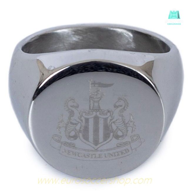 Newcastle United FC Round Signet Ring Small