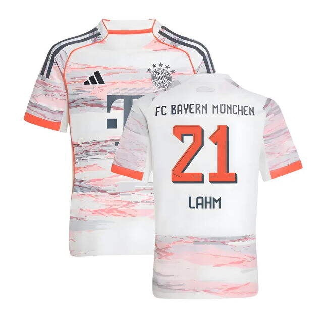 2025-2026 Bayern Away Breathable Shirt - Kids (Lahm 21)