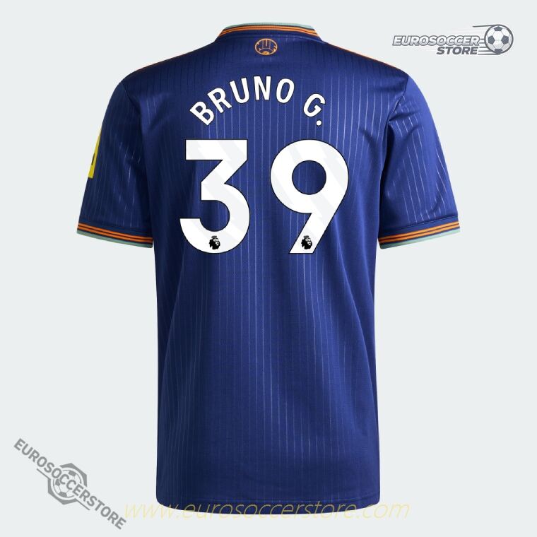 Newcastle United 25-26 Season Third Version BRUNO G. No. 39 Jersey
