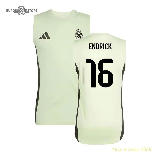 Superior 2025-2026 Real Madrid Sleeveless Training Jersey (almost L
