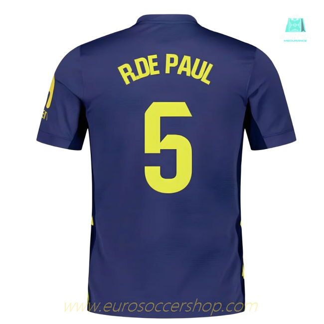 2025-2026 Atletico Madrid Away Shirt (R.De Paul 5)