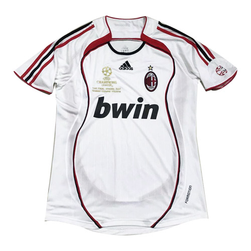 Authentic AC Milan Away 0607 Retro Shirt - Official Replica 9522