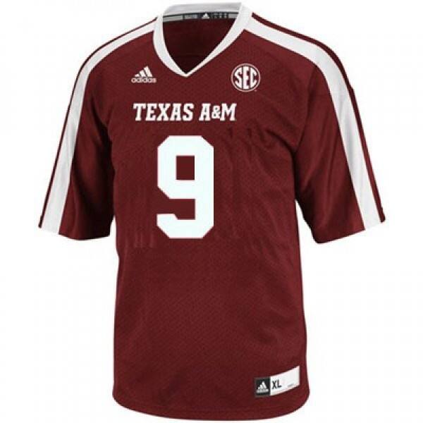 Youth Texas A&m Aggies #9 Ricky Seals Jones Youth(kids) Red V4e Jersey