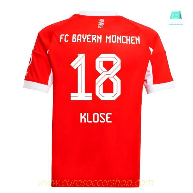 2025-2026 Bayern Munich Home Shirt (Kids) (Klose 18)