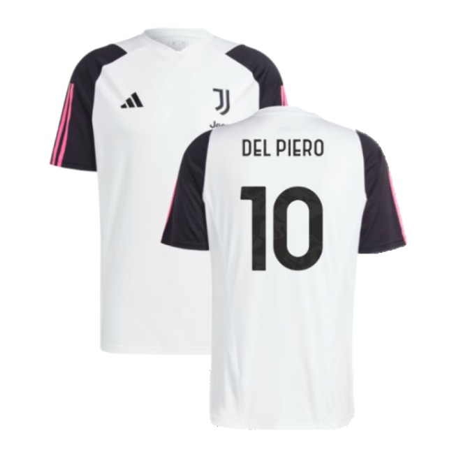 Official Bianconeri Workout Shirt D. Piero #10 2024-2025 Season (v2)
