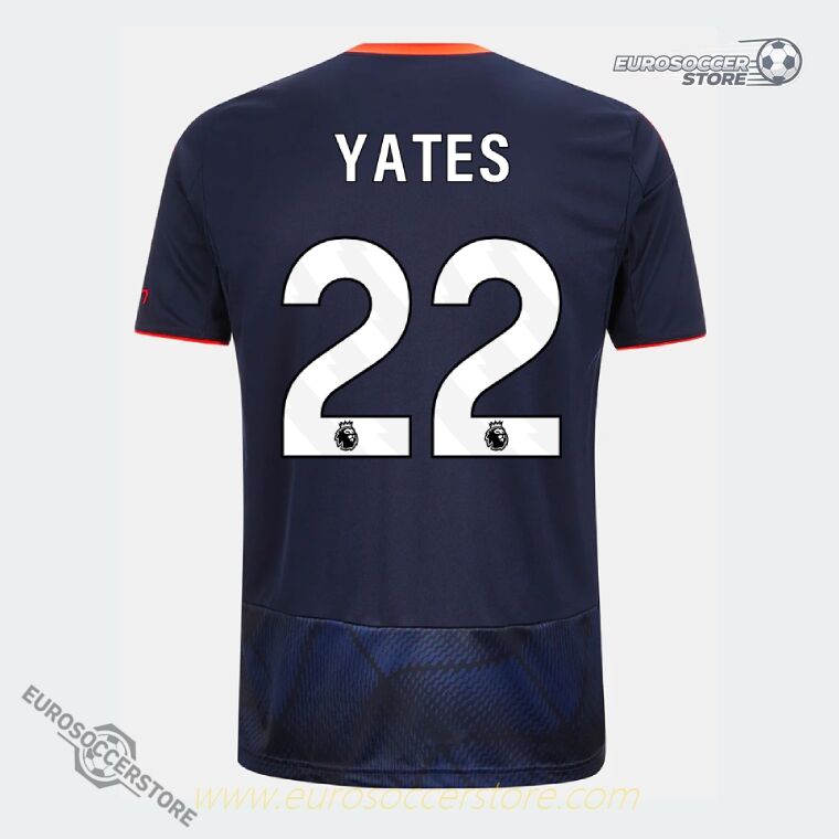 Nottingham Forest 25-26 Third Jersey YATES 22 Third Version