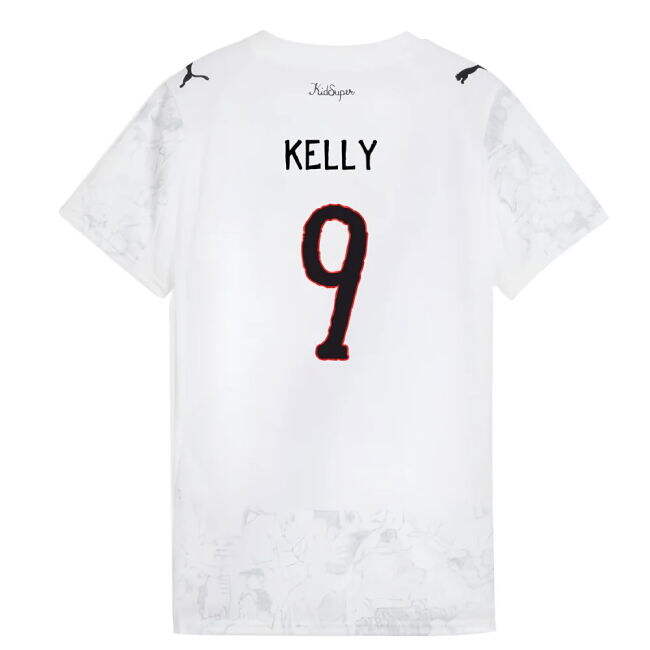 2025-2026 KIDSUPER x Manchester City CWC Shirt (White) - Womens (Kelly 9)