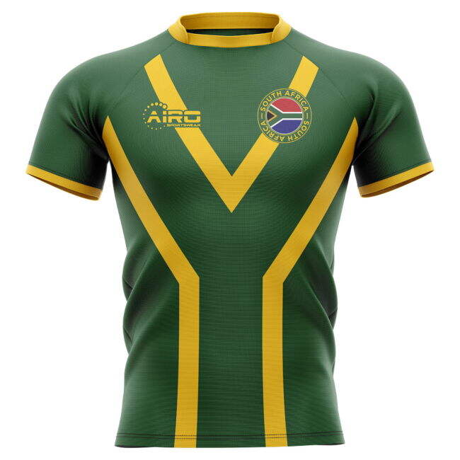 2025-2026 South Africa Springboks Flag Concept Rugby Shirt (Klerk 9)