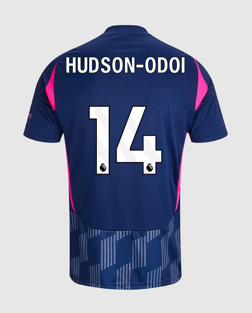 Nottingham Forest 24-25 Season Away Hudson-Odoi Number 14 Football Jersey