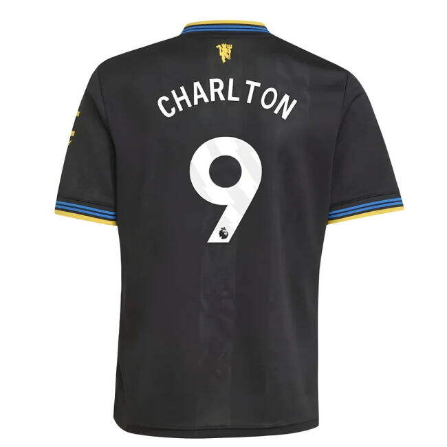 Ultra Comfort Football Man Utd Third Shirt Kids Charlton #9 Latest...