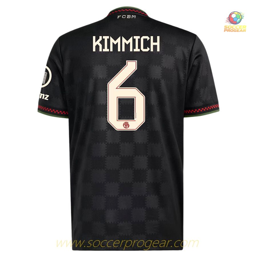 Football Team Jersey Soccer Uniform Kids Edition Bayern Munich Third 2025-26 Edition Kimmich