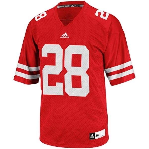 Fan Favorite #28 Montee Ball Men Red Best Price Jersey