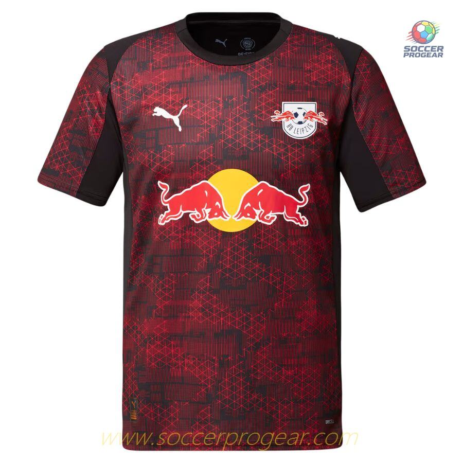 Red Bull Leipzig Third Kids Editionren's Jersey Set Soccer Jersey 2025/26 Collection