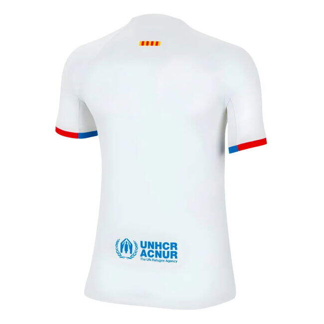 2023-2024 Barcelona Away Shirt (Kids) (Lewandowski 9)