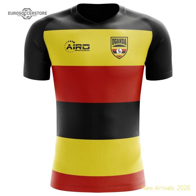 Top Uganda Concept 20252026 Home Shirt Slim Climalite Drifit