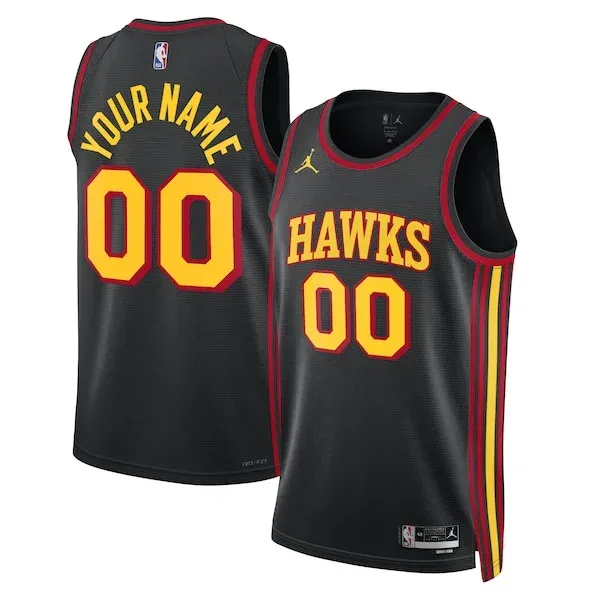 Atlanta Hawks ATL Swingman Jersey - exclusive authentic-jersey - Black