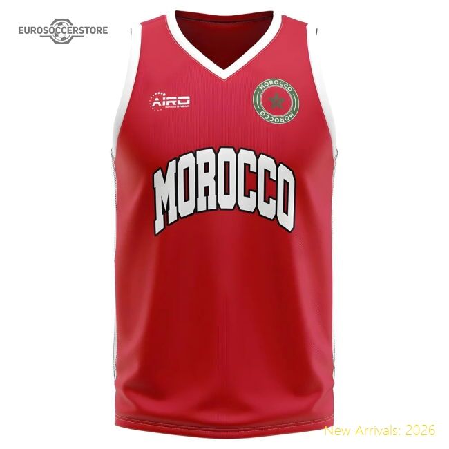 Highperformance Morocco Concept 20242025 Home Shirt Contemporary