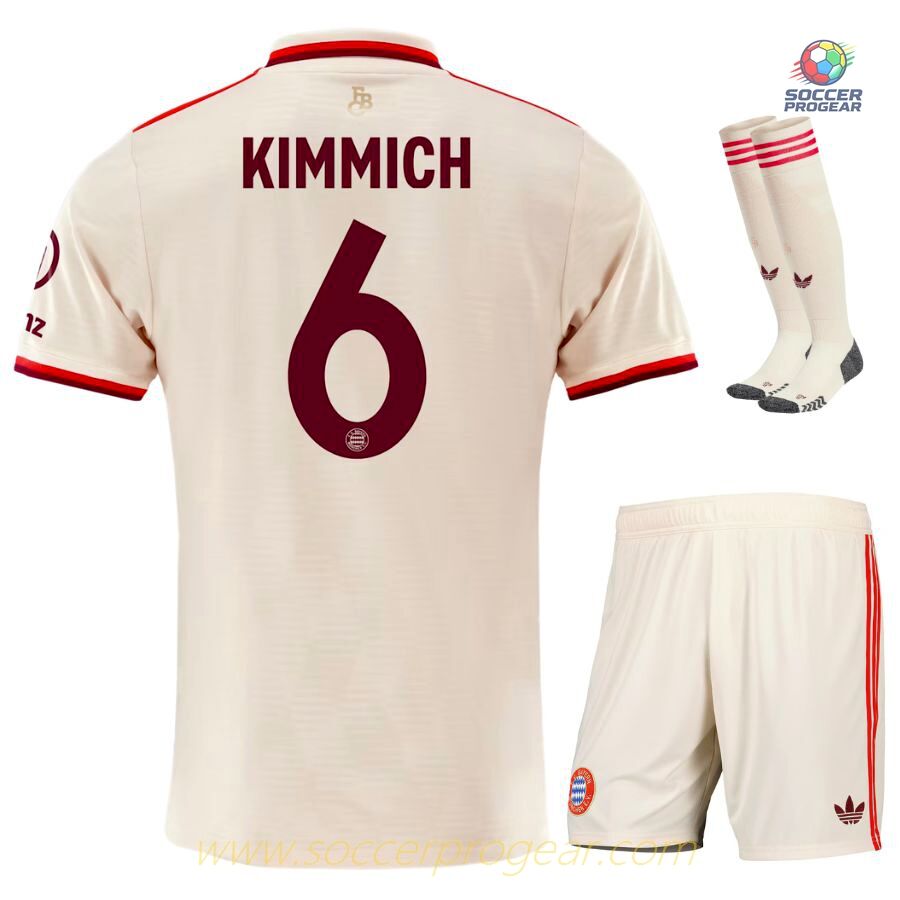 Bayern Munich Third Kids Editionren's Football Kit Soccer Team Shirt 2024/25 Collection Kimmich