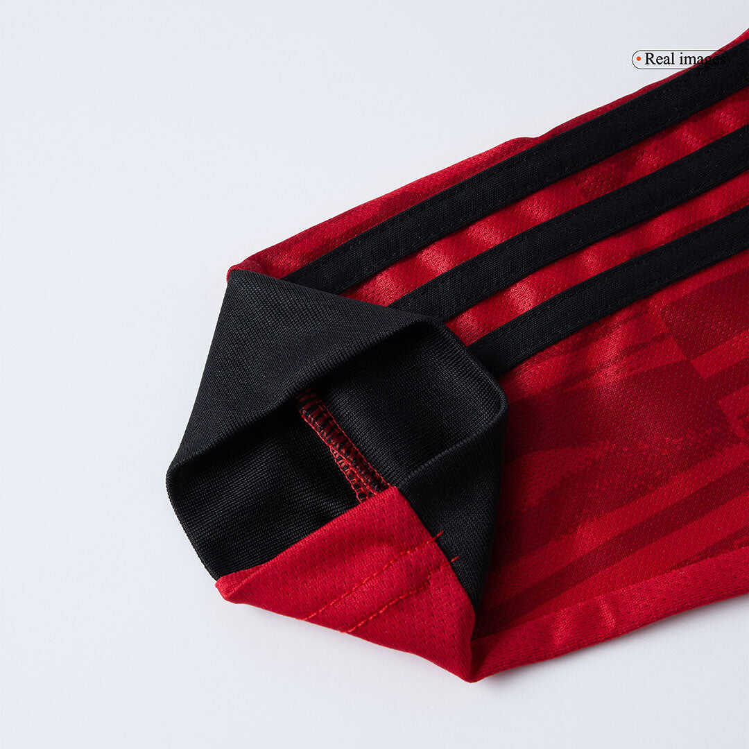 Manchester United Home Long Sleeve Soccer Jersey 2025/26