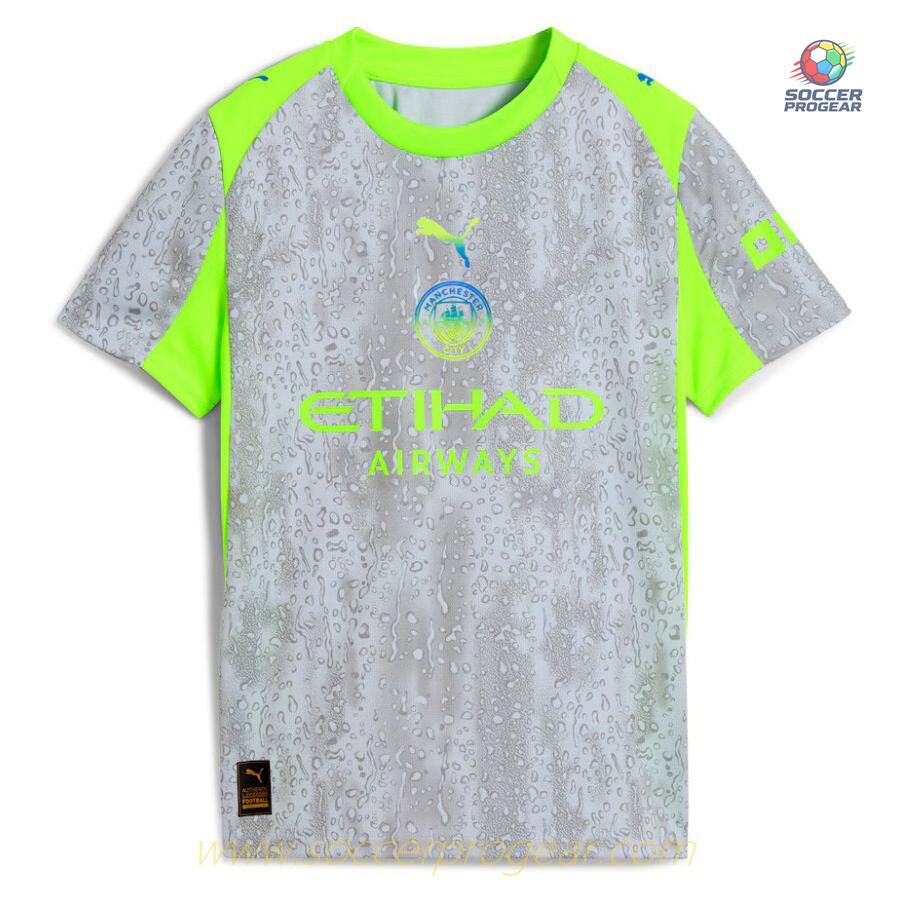 Manchester City Third Kids Edition Shirt 2025/26 Collection