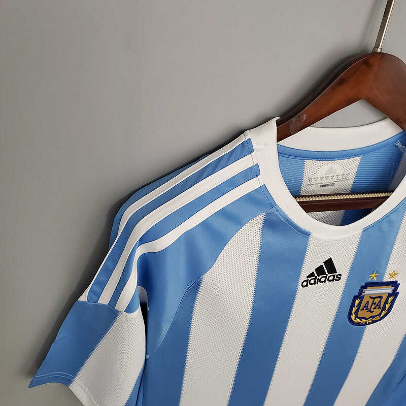 2010 Argentina Home retro shirt