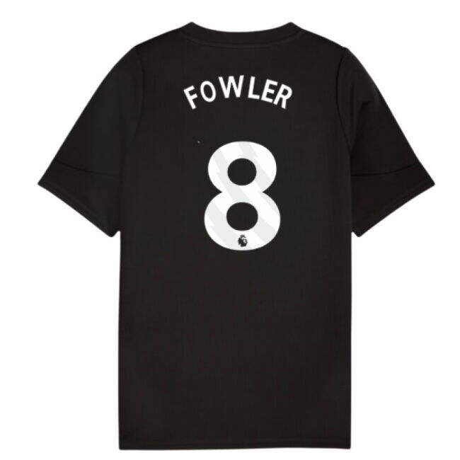 2025-2026 Man City Training Jersey (Black) - Kids (Fowler 8)