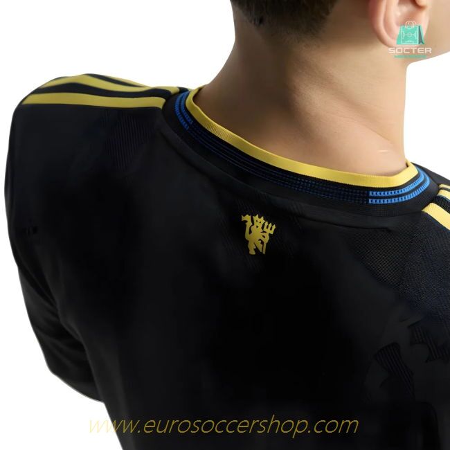 2025-2026 Man Utd Authentic Long Sleeve Third Shirt
