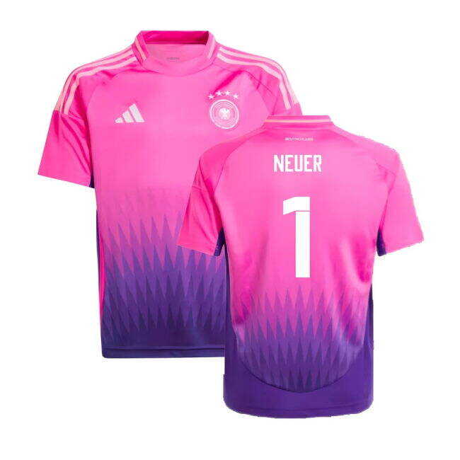 Wholesale 2024-2025 Germany Away Shirt (Kids) (Neuer 1) Gorgeous