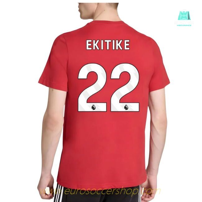 2025-2026 Liverpool DNA Tee (Red) (Ekitike 22)
