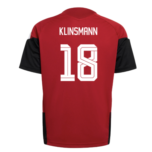 Klinsmann 18 Germany Football Team Sleek Training Soccer Jersey (Kids)