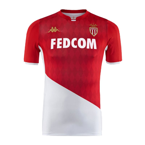 Cheap AS Monaco FC Soccer Jersey Football Shirt Home 2019-20 Soccer